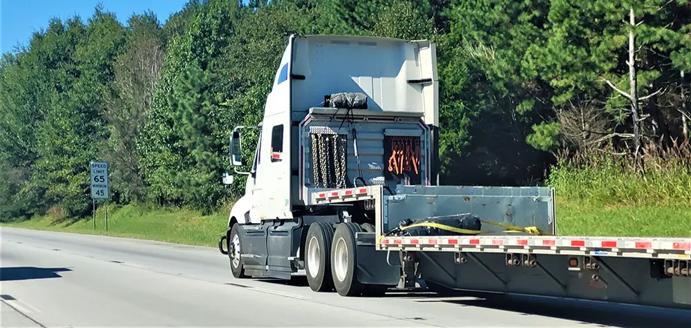 flatbed trailer waste management